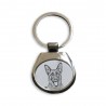 German Shepherd- collection of keyrings with images of purebred dogs, unique gift, sublimation
