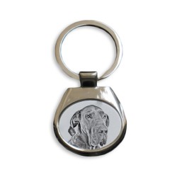 Great Dane- collection of keyrings with images of purebred dogs, unique gift, sublimation