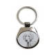 Weimaraner- collection of keyrings with images of purebred dogs, unique gift, sublimation