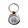 Border Collie - collection of keyrings with images of purebred dogs, unique gift, sublimation
