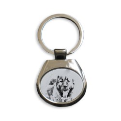 Caucasian Shepherd Dog- collection of keyrings with images of purebred dogs, unique gift, sublimation
