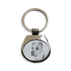 Central Asian Shepherd - collection of keyrings with images of purebred dogs, unique gift, sublimation