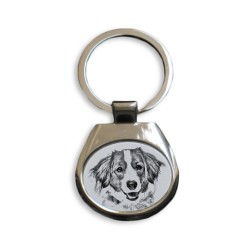 Kooikerhondje- collection of keyrings with images of purebred dogs, unique gift, sublimation