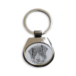 Romanian Mioritic Shepherd- collection of keyrings with images of purebred dogs, unique gift, sublimation