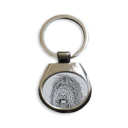 Barbet- collection of keyrings with images of purebred dogs, unique gift, sublimation