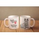 Scottish Terrier - a mug with a dog. "Good morning and love ...". High quality ceramic mug.