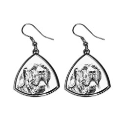Brazilian Mastiff,collection of earrings with images of purebred dogs, unique gift