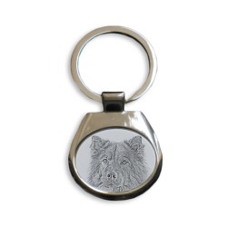 Eurasier- collection of keyrings with images of purebred dogs, unique gift, sublimation