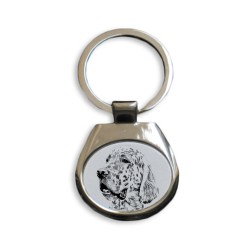 English Setter- collection of keyrings with images of purebred dogs, unique gift, sublimation