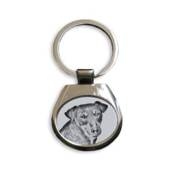 Jagdterrier- collection of keyrings with images of purebred dogs, unique gift, sublimation