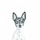 Cane lupo cecoslovacco- collezione di portachiavi con le immagini di cani di razza, regalo unico, sublimazione!