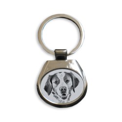 Spaniel bretón colección de anillos de claves con imágenes de perros de raza pura, regalo único, sublimación!