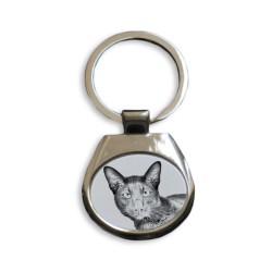 Havana Brown - collection of keyrings with images of purebred cats, unique gift, sublimation