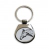 American Quarter Horse - collection of keyrings with images of purebred horses, unique gift, sublimation