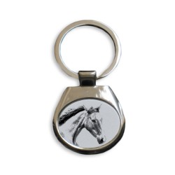 Irisches Sportpferd- Kollektion der Schlüsselanhänger, (Anhänger) mit Bild der Rassepferde, schön Geschenk, Sublimation
