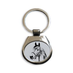 Morgan - colección de anillos de claves con imágenes de caballos de raza pura, regalo único, sublimación!