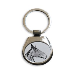 Australian Stock Horse - collection of keyrings with images of purebred horses, unique gift, sublimation