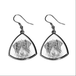 Romanian Mioritic Shepherd Dog,collection of earrings with images of purebred dogs, unique gift