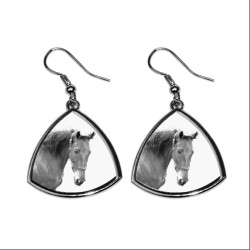 American Saddlebred, Neue Kollektion der Ohrringe mit Bild der Rassepferd, schön Geschenk