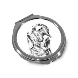 Brazilian Mastiff - Pocket mirror with the image of a dog.
