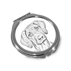 Rhodesian Ridgeback - Pocket mirror with the image of a dog.