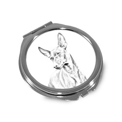 Cirneco dell'Etna - Pocket mirror with the image of a dog.
