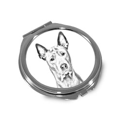 Thai ridgeback - Pocket mirror with the image of a dog.