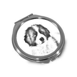 Tornjak - Pocket mirror with the image of a dog.