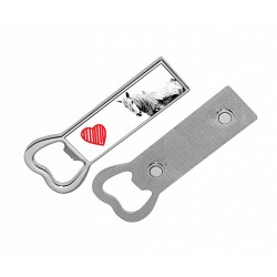 Giara horse- Metal bottle opener with a magnet for the fridge with the image of a horse.