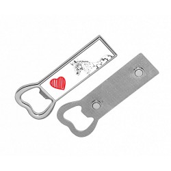 Noriker- Metal bottle opener with a magnet for the fridge with the image of a horse.