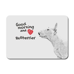 Bulterier- podkładka pod mysz.