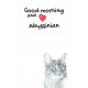 Gato persa - Agenda de cuero sintético con la imagen del gato.
