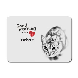Ocicat- podkładka pod mysz z wizerunkiem kota