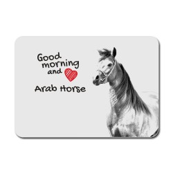 Arabe, Tapis de souris avec l'image d'un cheval.