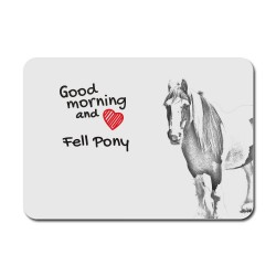 Fell pony, A mouse pad with the image of a horse.