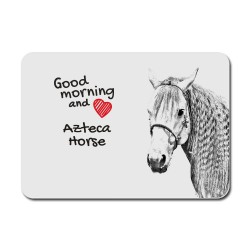 Azteca horse, A mouse pad with the image of a horse.