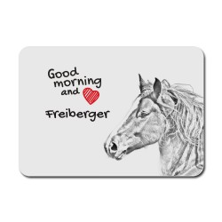 Freiberger, Tapis de souris avec l'image d'un cheval.