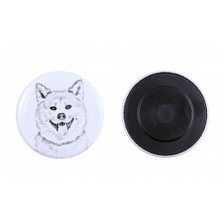 Magnet mit einem Hund - Japanischer Akita