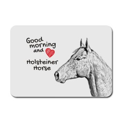 Holsteiner, La alfombrilla de ratón con la imagen de caballo.