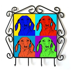 collection de porte-clés avec des images de chiens de race pure, cadeau unique, sublimation