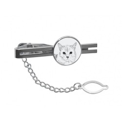 Munchkin- Tie pin with an image of a cat