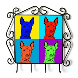 Thai Ridgeback- clothes hanger with an image of a dog. Collection. Andy Warhol style