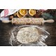 Engraved rolling pin. HALLOWEEN. Original shape. DISGUISE pattern. Laser Engraved for cookies. Decorating roller