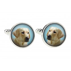 Labrador Retriever. Cufflinks for dog lovers. Photo jewellery. Men's jewellery. Handmade