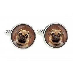 Cufflinks for dog lovers. Photo jewellery. Men's jewellery. Handmade