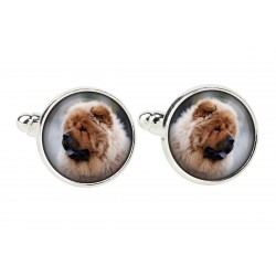 Cufflinks for dog lovers. Photo jewellery. Men's jewellery. Handmade