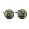 Cesky Terrier. Cufflinks for dog lovers. Photo jewellery. Men's jewellery. Handmade