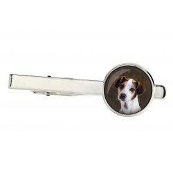 Spinka do krawata z pieskiem - Jack Russell Terrier