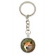 Shiba Inu. Keyring, keychain for dog lovers. Photo jewellery. Men's jewellery. Handmade.