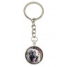 Caucasian Shepherd Dog. Keyring, keychain for dog lovers. Photo jewellery. Men's jewellery. Handmade.